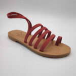 Volakas Ankle Loop Women Leather Sandal - Image 18