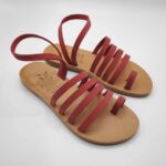 Volakas Ankle Loop Women Leather Sandal - Image 10
