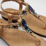 Argani Embellished Sandals For Wedding - Image 11
