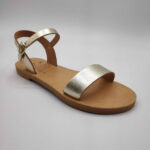 Dhonoussa Leather Slingback Buckle Sandal - Image 97