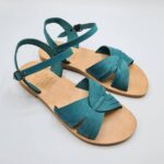 Mirsini Interlocking Straps Leather Sandal - Image 10