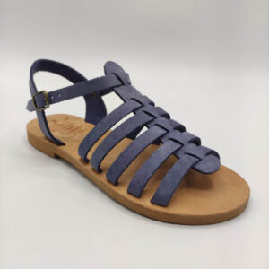 Kedros Strappy Gladiator Sandals Flats Lilac