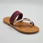 Petra Leather Toe Ring Minimalist Sandal - Image 71