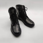 Men Leather Boots Lace Up - Image 9