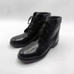 Men Leather Boots Lace Up - Image 2