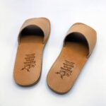 Men Single Strap Leather Slide - Image 5