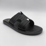 Mens Handmade Greek Leather Sandals – Braided Strap | Naxos Craft