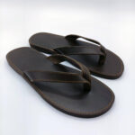 Eros Mens Leather Flip Flops - Image 3