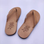 Eros Mens Leather Flip Flops - Image 9