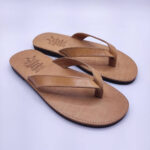 Eros Mens Leather Flip Flops - Image 7