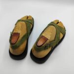 Mens Leather Thick Strap Sandal Criss Cross - Image 5