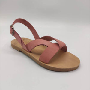 New Age Leather Sandal for Women Pink