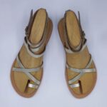 Dimitra Flat Strappy Leather Sandals - Image 29
