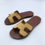 Womens Woven Slide Sandals - Image 4
