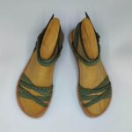 Si Mou Si Leather Crossover Sandal - Image 14