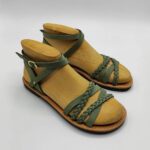 Si Mou Si Leather Crossover Sandal - Image 11