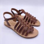 Kedros Strappy Gladiator Sandals Flats - Image 41