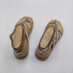 Denisa Strappy lace up leather sandal - Image 9