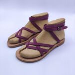 Denisa Strappy lace up leather sandal - Image 20