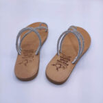 Toe Ring Embellished Women Leather Slide - Image 5