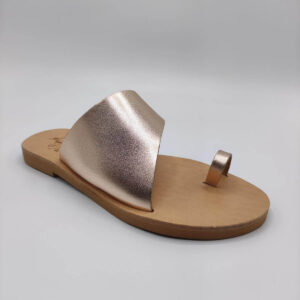 Bunion Hiding Sandals Big toe free Rose Gold Color