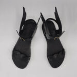 Gold Braided Sandals With Wings - Image 11