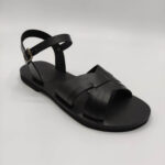 Mirsini Interlocking Straps Leather Sandal - Image 61