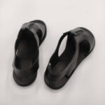 Women Leather Sandal With Zipper - Image 9