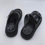 Women Total Black Two Straps Platform - Image 6