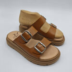 Women Total Black Two Straps Platform - Image 2