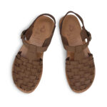Womens Flat Closed Toe Sandals - Image 12