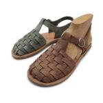 Womens Flat Closed Toe Sandals - Image 2