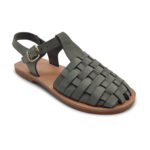 Womens Flat Closed Toe Sandals - Image 13