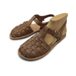 Womens Flat Closed Toe Sandals - Image 9