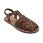 Womens Flat Closed Toe Sandals - Image 8