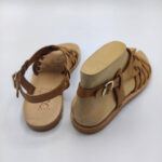 Nisiotisa Womens Woven Leather Sandals - Image 5