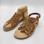 Nisiotisa Womens Woven Leather Sandals - Image 2