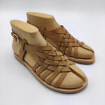 Nisiotisa Womens Woven Leather Sandals - Image 4