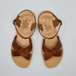Mirsini Interlocking Straps Leather Sandal - Image 14