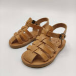 Leather Sandals Closed Toes Kids - Image 3
