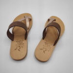 Petra Leather Toe Ring Minimalist Sandal - Image 19