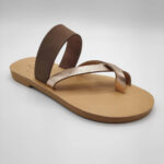 Petra Leather Toe Ring Minimalist Sandal - Image 72