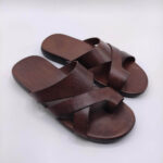 Mens Leather Slippers - Image 3