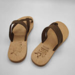 Petra Leather Toe Ring Minimalist Sandal - Image 25