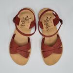 Mirsini Interlocking Straps Leather Sandal - Image 11