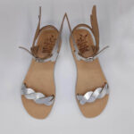 Gold Braided Sandals With Wings - Image 7