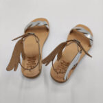 Gold Braided Sandals With Wings - Image 6