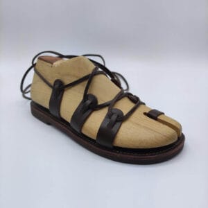 spartan sandals for men lace up brown