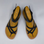 Denisa Strappy lace up leather sandal - Image 34