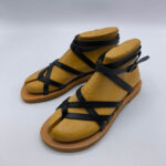 Denisa Strappy lace up leather sandal - Image 32